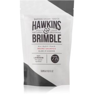 Hawkins & Brimble Beard Shampoo Eco Refill Pouch șampon pentru barbă rezervă 300 ml-ro