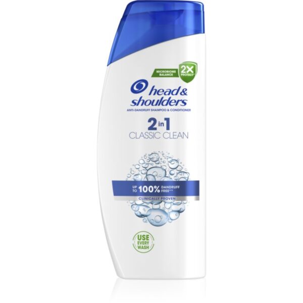 Head & Shoulders Classic Clean 2in1 sampon anti-matreata 2 in 1 625 ml-Țena