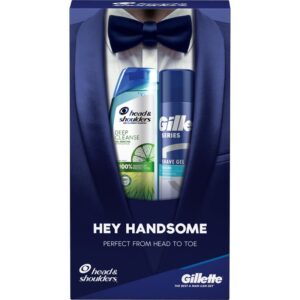 Head & Shoulders Deep Cleanse Bundle Pack set cadou pentru bărbați-ro
