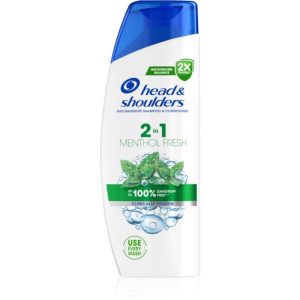 Head & Shoulders Menthol Fresh 2in1 sampon si balsam 2 in 1 anti matreata 330 ml-ro