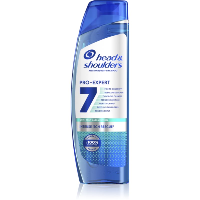 Head & Shoulders Pro-Expert 7 Intense Itch Rescue șampon anti-mătreață și anti-mâncărime 250 ml-ro