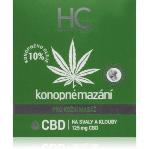Health Culture CBD Hemp Lubrication massage crema pentru masaj cu ulei de canepa 125 ml-Țena