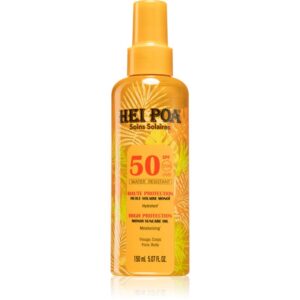 Hei Poa Monoi Suncare ulei de bronzat pentru piele uscata SPF 50 150 ml-ro