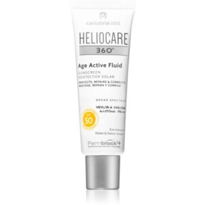 Heliocare 360° Age Active Fluid lotiune pentru bronzat anti-îmbătrânire SPF 50+ 50 ml-Țena