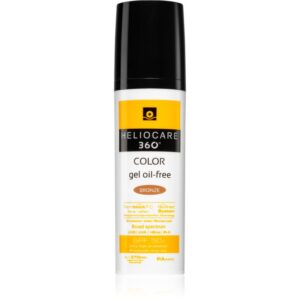 Heliocare 360° Color Gel Oil-Free gel protector nuanțator SPF 50+ culoare Bronze 50 ml-ro