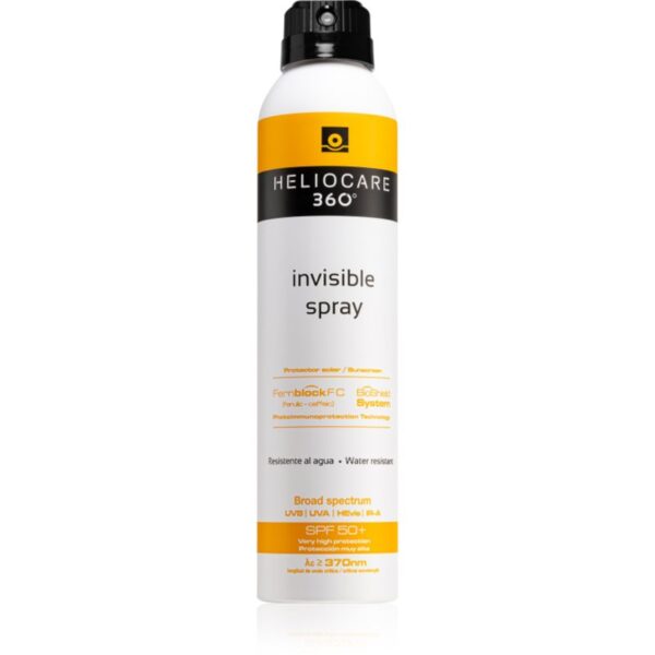 Heliocare 360° spray protector transparent SPF 50+ 200 ml-Țena