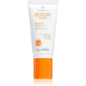 Heliocare Color Gelcream gel-cremă cu efect de tonifiere SPF 50 culoare Light 50 ml-Țena