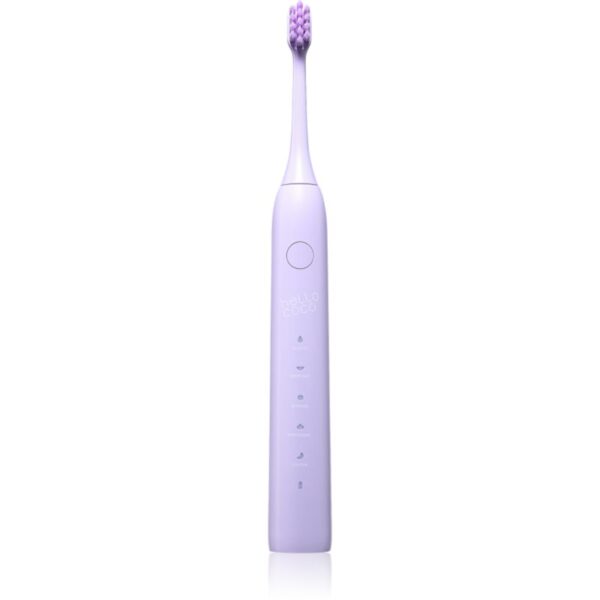 Hello Coco Electric Toothbrush Purple periuta de dinti electrica 1 buc-Țena
