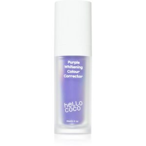 Hello Coco Purple Whitening Colour Corrector pasta de dinti pentru albire 30 ml-ro
