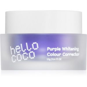 Hello Coco Purple Whitening Colour Corrector pulbere pentru albire și îndepărtarea petelor 12 g-Țena