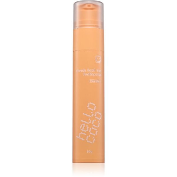 Hello Coco Toothpaste Peach Iced Tea pastă de dinți naturală 60 g-ro