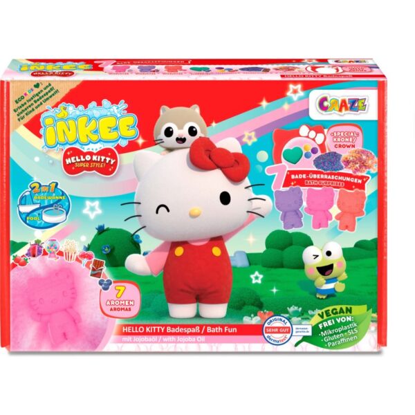 Hello Kitty Gift Box Bath set cadou pentru baie pentru copii-Țena