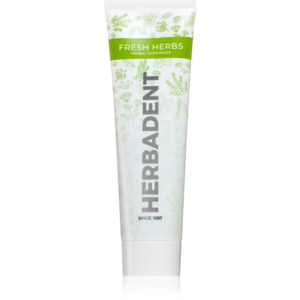 Herbadent Herbal Toothpaste Fresh Herbs pastă de dinți cu extract din plante Fresh Herbs 75 g-ro