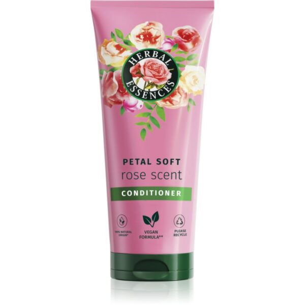 Herbal Essences Rose Scent Petal Soft Balsam pentru păr uscat și deteriorat. 250 ml-ro
