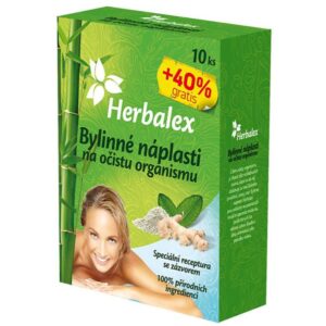 Herbalex Herbal patches for cleansing the body plasture 10 buc-ro