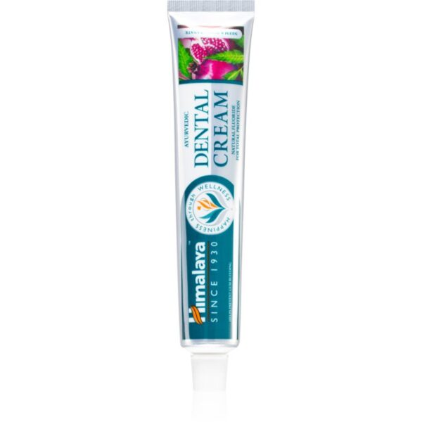 Himalaya Herbals Oral Care Ayurvedic Dental Cream pastă de dinți cu extract din plante cu flor mix de culori 100 g-ro