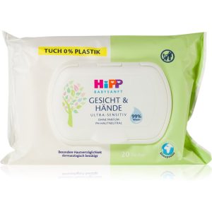 Hipp Babysanft Face & Hands Servetele umede pentru nou-nascuti si copii 20 buc-ro
