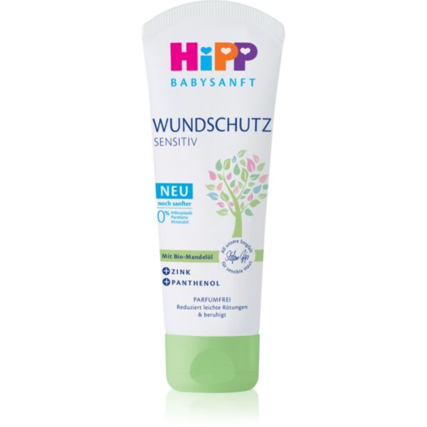 Hipp Babysanft Sensitive cremă protectoare pentru îngrijirea zilnică a fundulețului 75 ml-ro