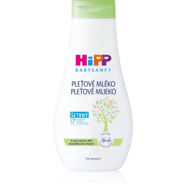 Hipp Babysanft Sensitive loțiune pentru ten pentru nou-nascuti si copii 350 ml-ro