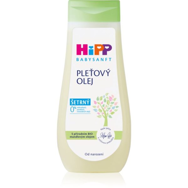 Hipp Babysanft Sensitive ulei facial pentru nou-nascuti si copii 200 ml-ro
