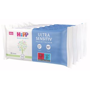 Hipp Babysanft Ultra Sensitive șervețele umede pentru copii 5x48 buc-ro