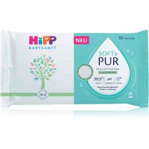 Hipp Soft & Pur Servetele umede pentru nou-nascuti si copii 10 buc-ro