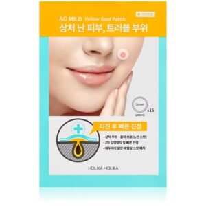 Holika Holika AC Mild Yellow Spot plasturi pentru piele problematică impotriva petelor galbene 15 buc-Țena