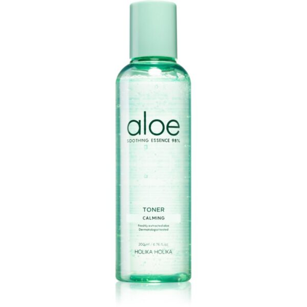 Holika Holika Aloe Soothing Essence Toner cu hidratare si hranire cu efect racoritor 200 ml-ro