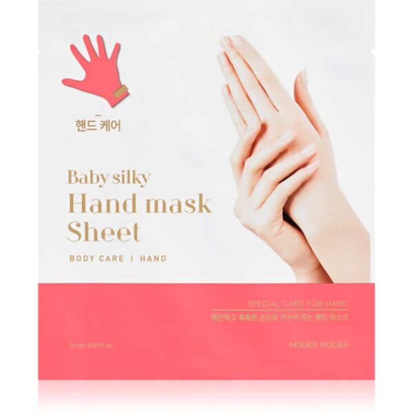 Holika Holika Baby Silky Hand manusi pentru tratament 15 ml-Țena