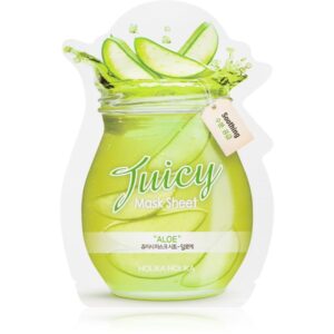Holika Holika Juicy Mask Sheet Aloe mască textilă calmantă 20 ml-Țena