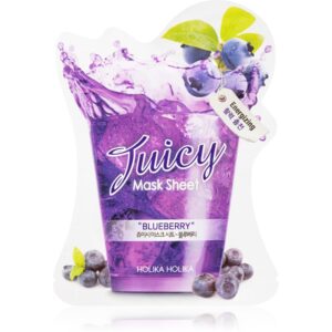 Holika Holika Juicy Mask Sheet Blueberry masca de celule cu efect energizant 20 ml-Țena