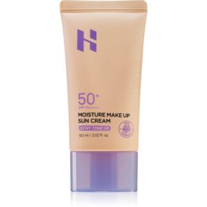 Holika Holika Moisture Make Up Sun Cream crema de fata cu efect de protectie SPF 50+ 60 ml-ro