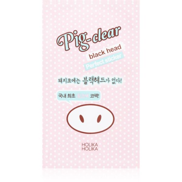 Holika Holika Pig Nose Perfect sticker patch-uri de curatare a prilor de pe nas 1 buc-Țena