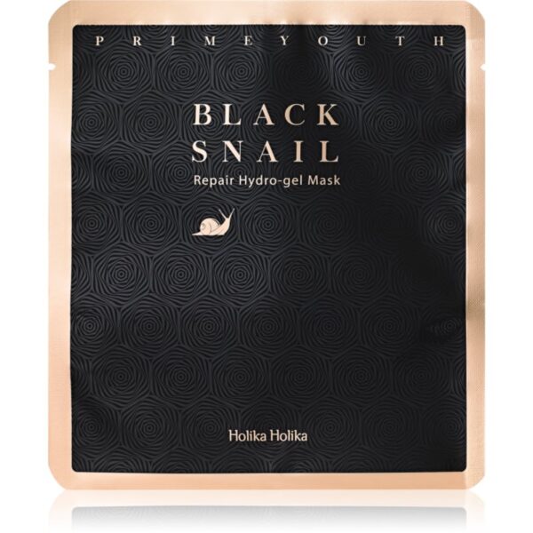 Holika Holika Prime Youth Black Snail mască intensă cu hidrogel 25 g-ro