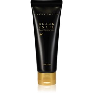 Holika Holika Prime Youth Black Snail spuma de curatat extract de melc 100 ml-ro