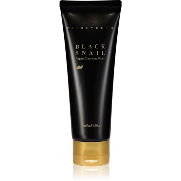 Holika Holika Prime Youth Black Snail spuma de curatat extract de melc 100 ml-ro