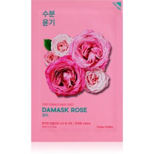 Holika Holika Pure Essence Damask Rose Masca hidratanta cu efect revitalizant sub forma de foaie 20 ml-Țena