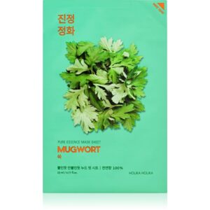 Holika Holika Pure Essence Mugwort masca de celule cu efect calmant 23 ml-ro