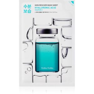Holika Holika Skin Rescuer Hyaluronic Acid mască textilă hidratantă cu acid hialuronic 20 ml-ro
