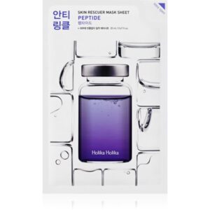 Holika Holika Skin Rescuer Peptide mască textilă revitalizantă cu peptide 20 ml-ro