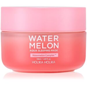 Holika Holika Watermelon Mask masca de noapte intensa pentru regenerarea rapida a pielii uscate si deshidratate 50 ml-ro