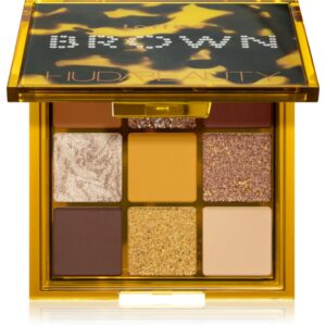 Huda Beauty Brown Obsessions paletă pentru ochi culoare Toffee 7