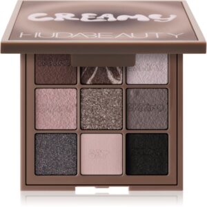 Huda Beauty Creamy Obsessions Eyeshadow Palette paletă cu farduri de ochi culoare Greige 8.22 g-ro