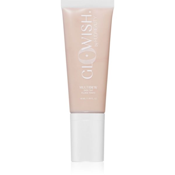 Huda Beauty Glo Wish Multidew make up hidratant pentru strălucirea și netezirea pielii culoare 03 Light 40 ml-Țena