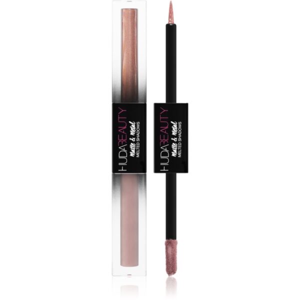 Huda Beauty Matte & Metal Melted lichid fard ochi culoare Request Line and Slow Jams 2x2 ml-ro