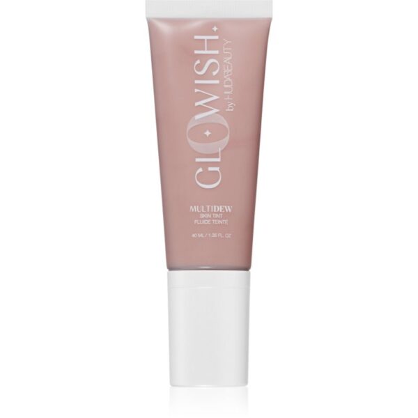Huda Beauty MultiDew Skin Tint crema tonica radianta cu efect de hidratare culoare Deep Tan 40 ml-ro