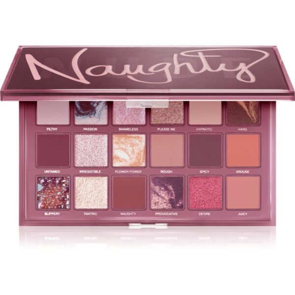 Huda Beauty Naughty Nude Eyeshadow Palette paletă cu farduri de ochi 16