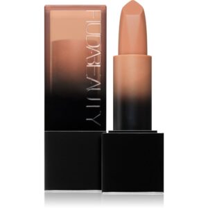Huda Beauty Power Bullet Cream Glow ruj hidratant culoare Bossy Brown Empress 3 g-ro