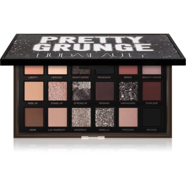 Huda Beauty Pretty Grunge Eyeshadow Palette paletă cu farduri de ochi 16.8 g-ro