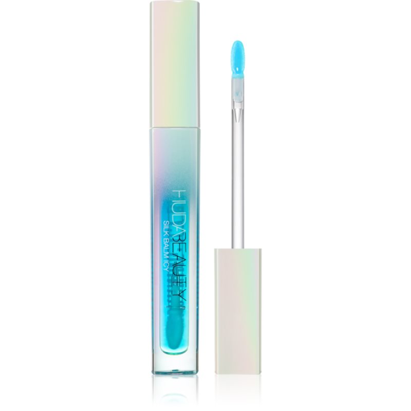 Huda Beauty Silk Balm Icy Luciu de buze transparent pentru creșterea volumului cu efect racoritor culoare Frost 3 ml-ro